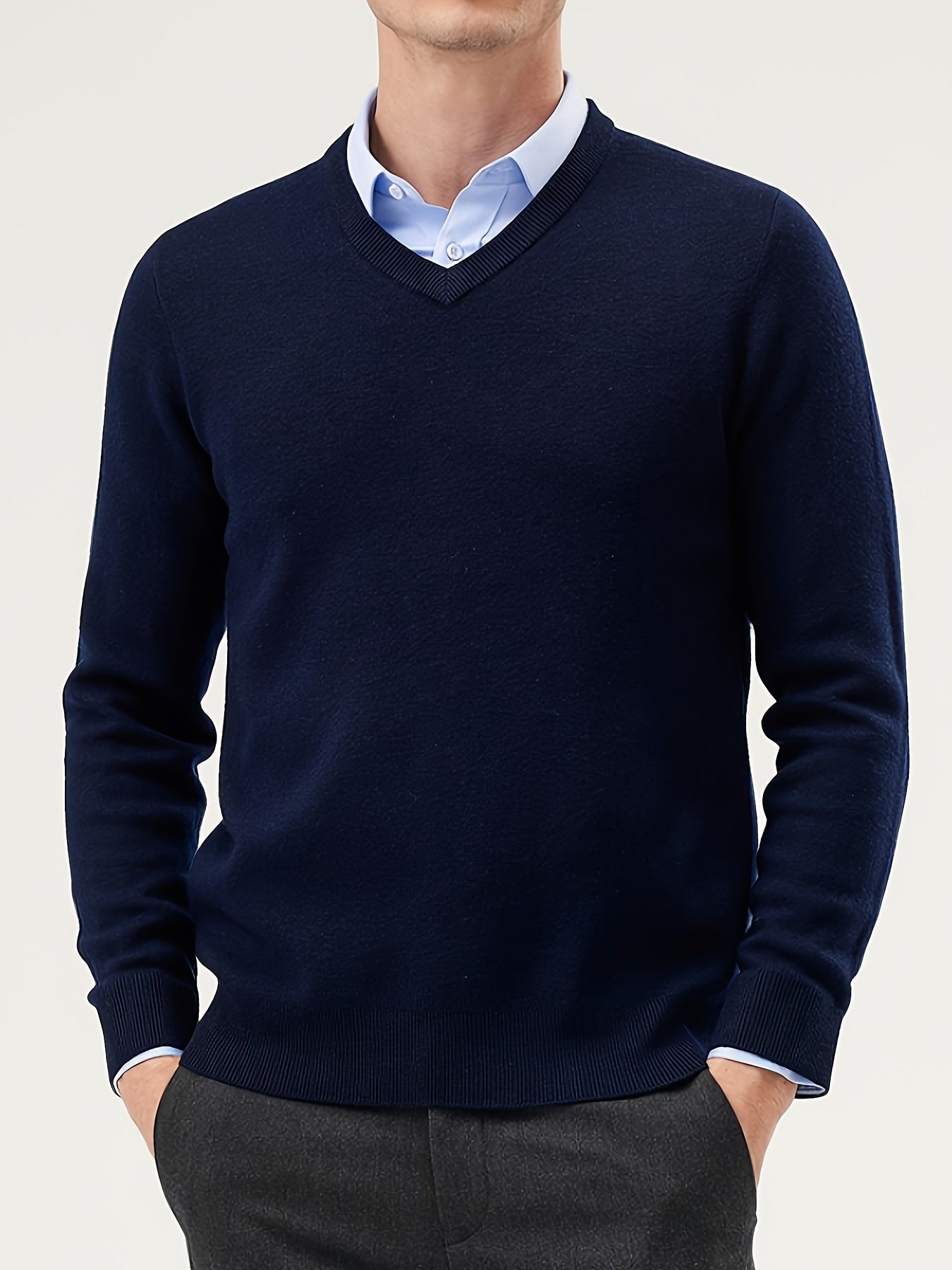 Hugo™ | Pull ajusté à col en V