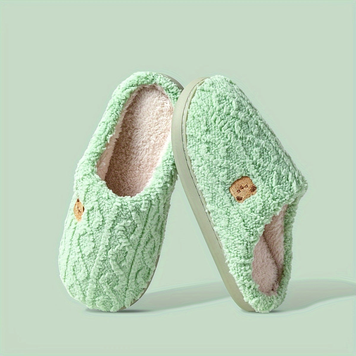 Élise™ | Chaussons en laine tricotés