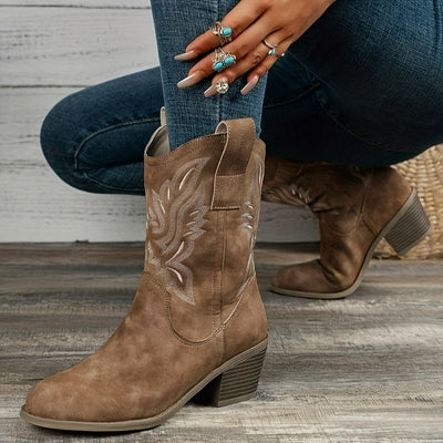 Amélie™ | Bottes Suède Élégantes