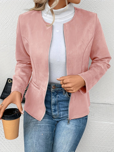 Élise™ | Blouson Cuir Urbain