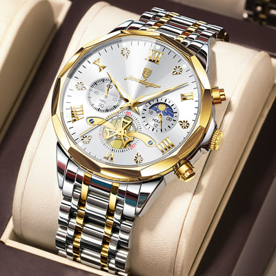 Antoine™ | Montre Quartz en Acier Inoxydable