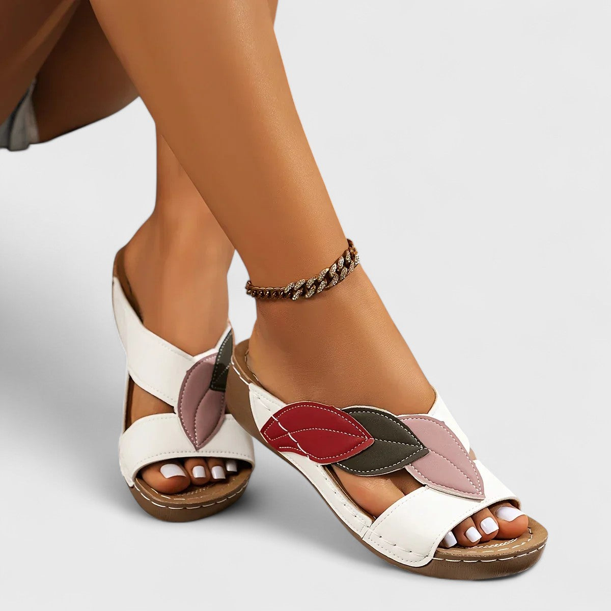 Claudine™ | Sandales à enfiler confort orthopédique