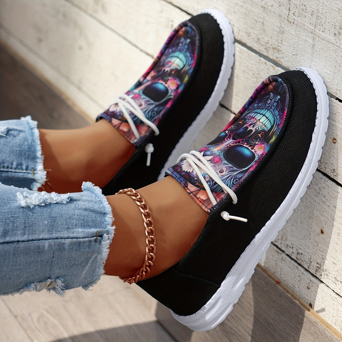 Valérie™ | Mocassins Style Patchwork