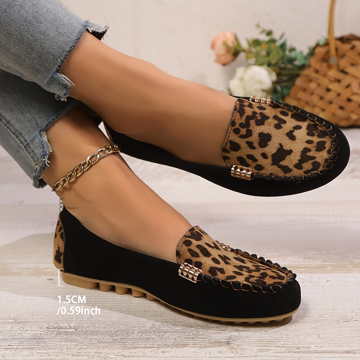 Marian™ | Mocassin Léopard