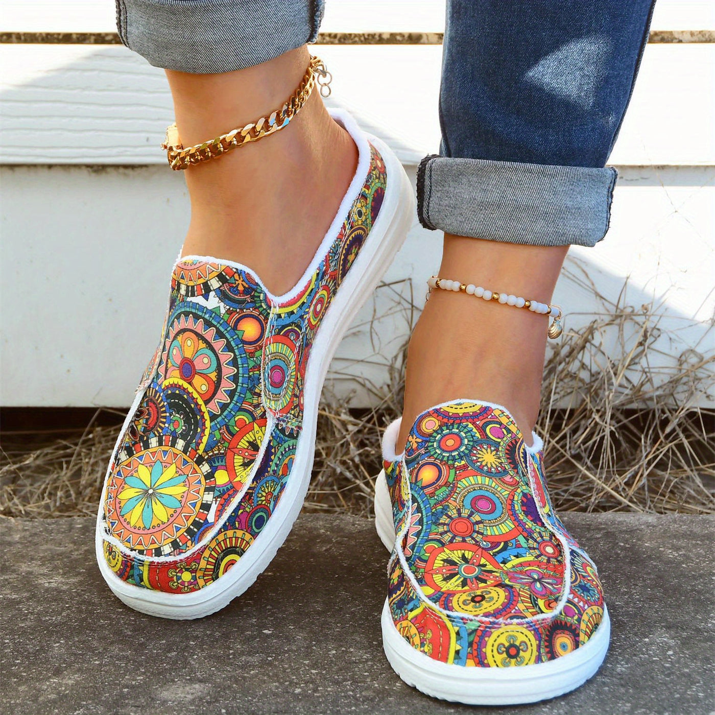 Camille™ | Mocassins Fantaisie Modernes