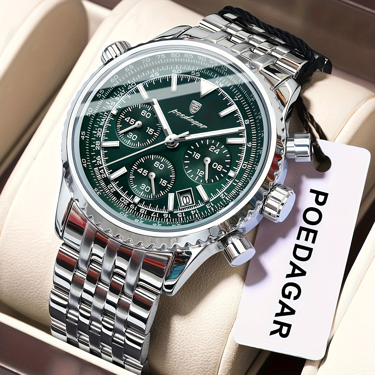 Adrien™ | Montre Chronographe Élégante