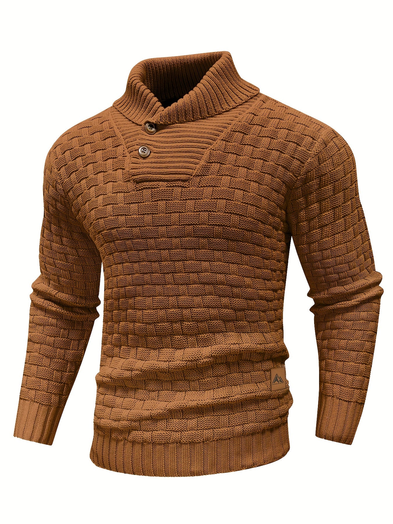 Jean™ | Pull à col roulé tricoté