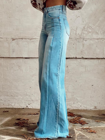 Florence™ | Pantalon Large Vintage
