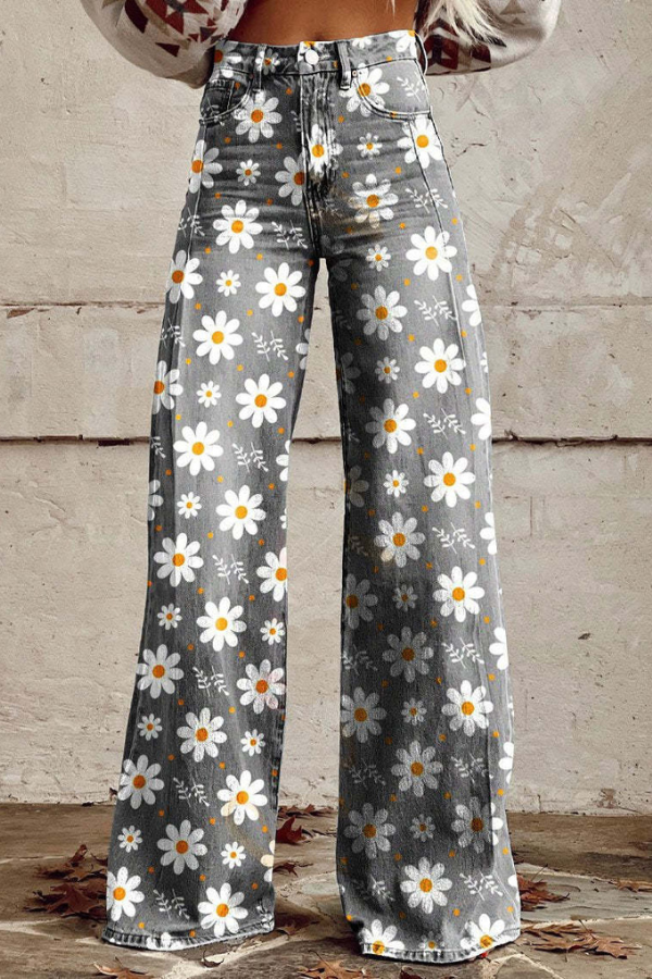 Lie™ | Pantalon Palazzo Fleuri