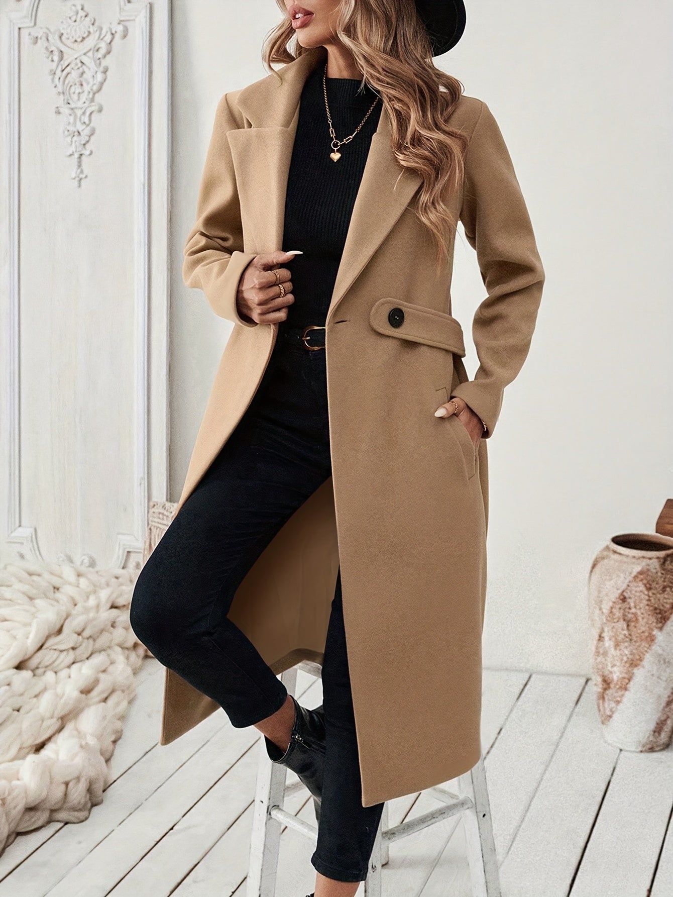 Anaïs™ | Manteau Long Automne