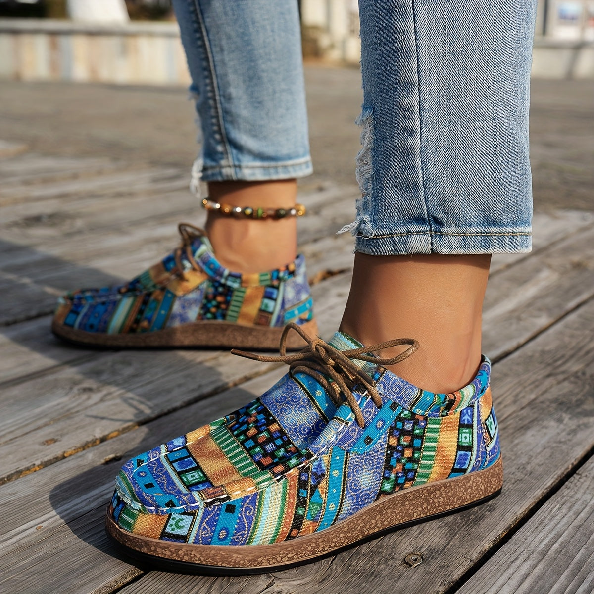 Élise™ | Chaussures Retro Colorées