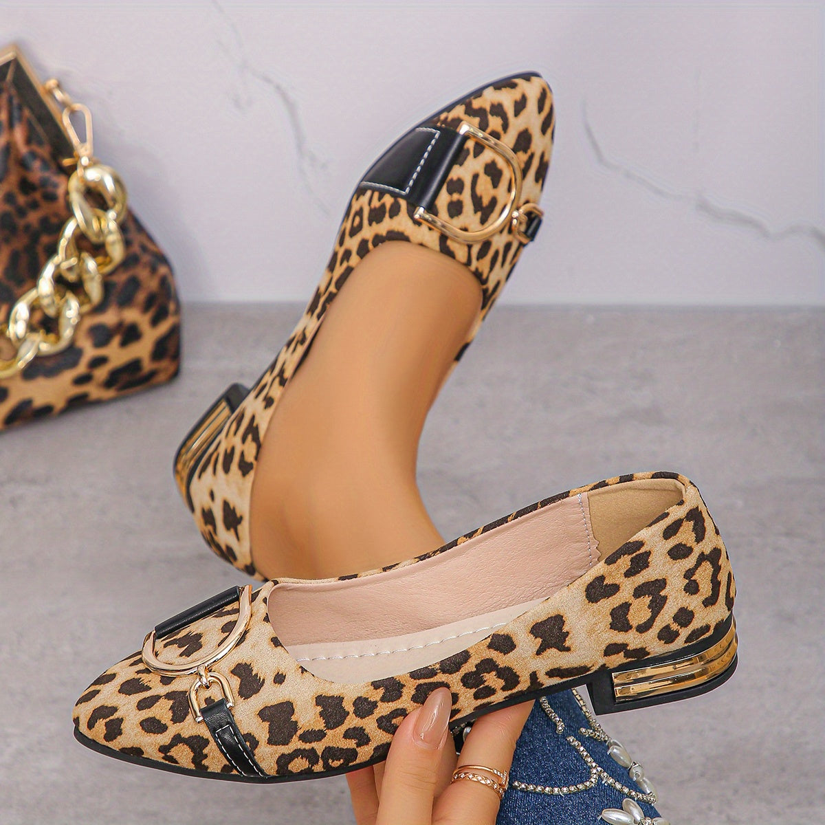 Kayleigh™ | Mocassin Léopard