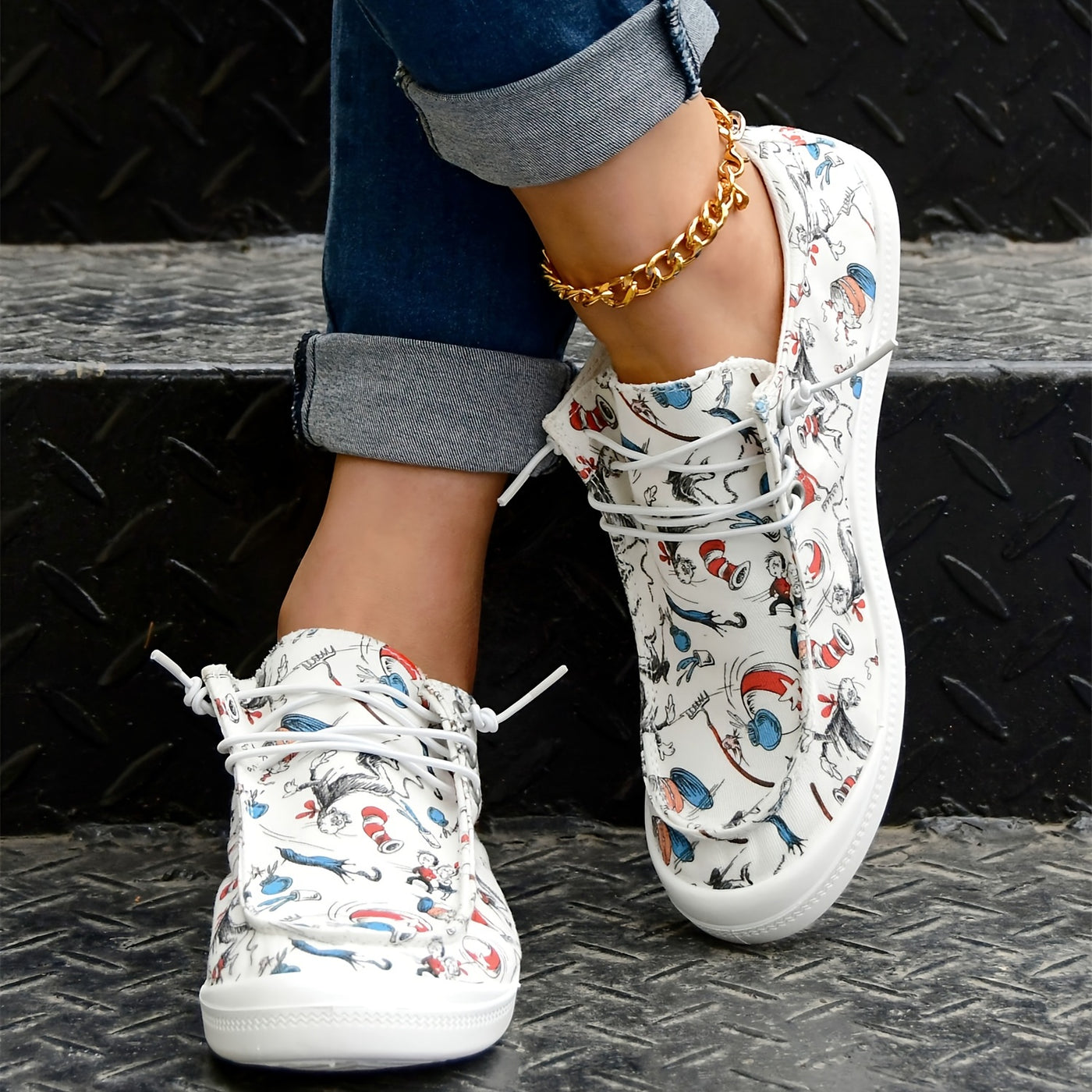 Clara™ | Mocassins à Motifs Originaux