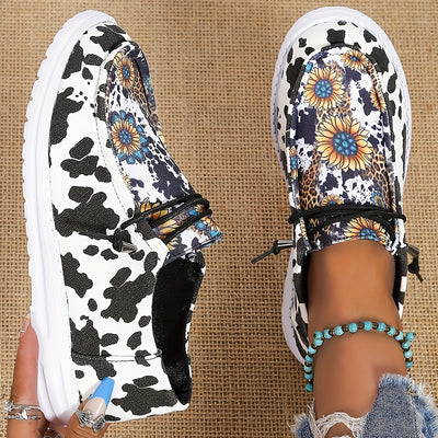 Léa™ | Mocassins Imprimés Tendance