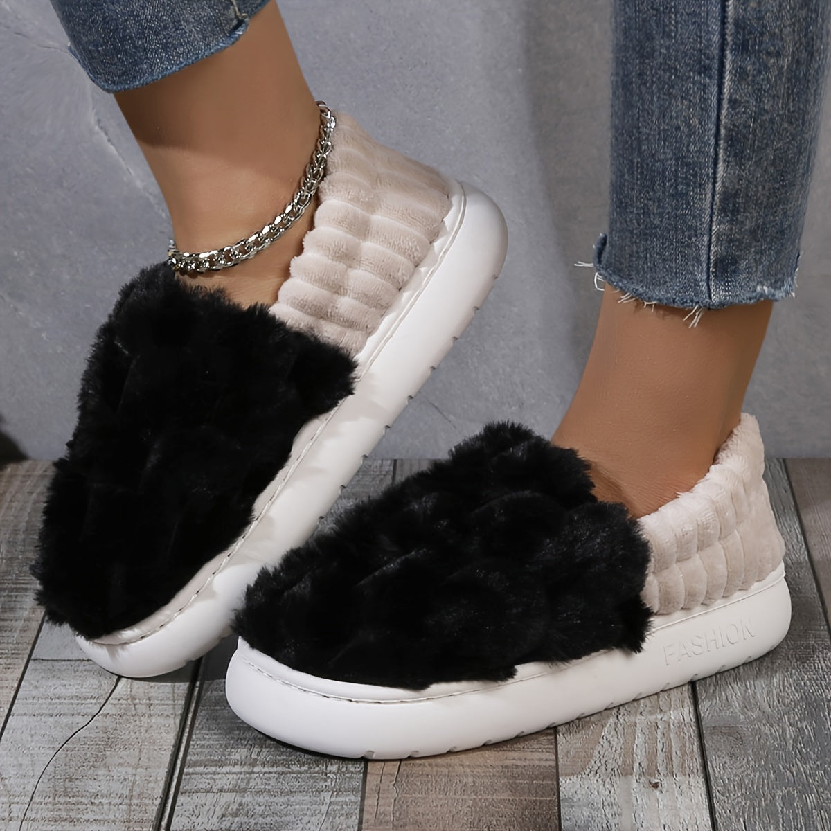 Mia™ | Chaussons en laine épais