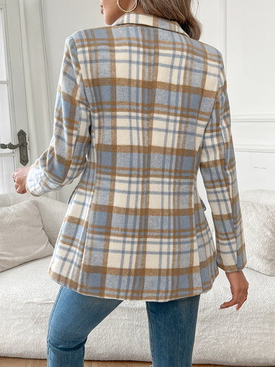 Manon™ | Veste chic à carreaux