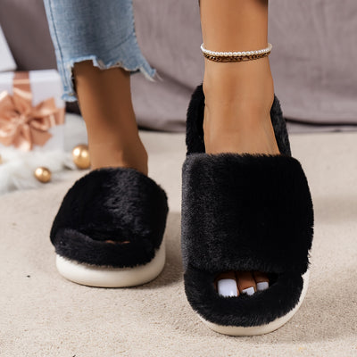 Zoë™ | Chaussons ouverts en laine