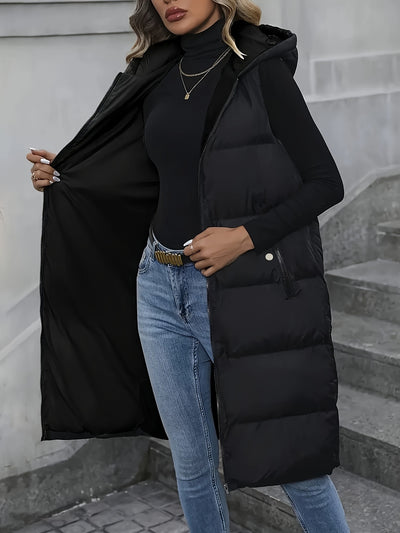 Noëlle™ | Bodywarmer Longue Ligne