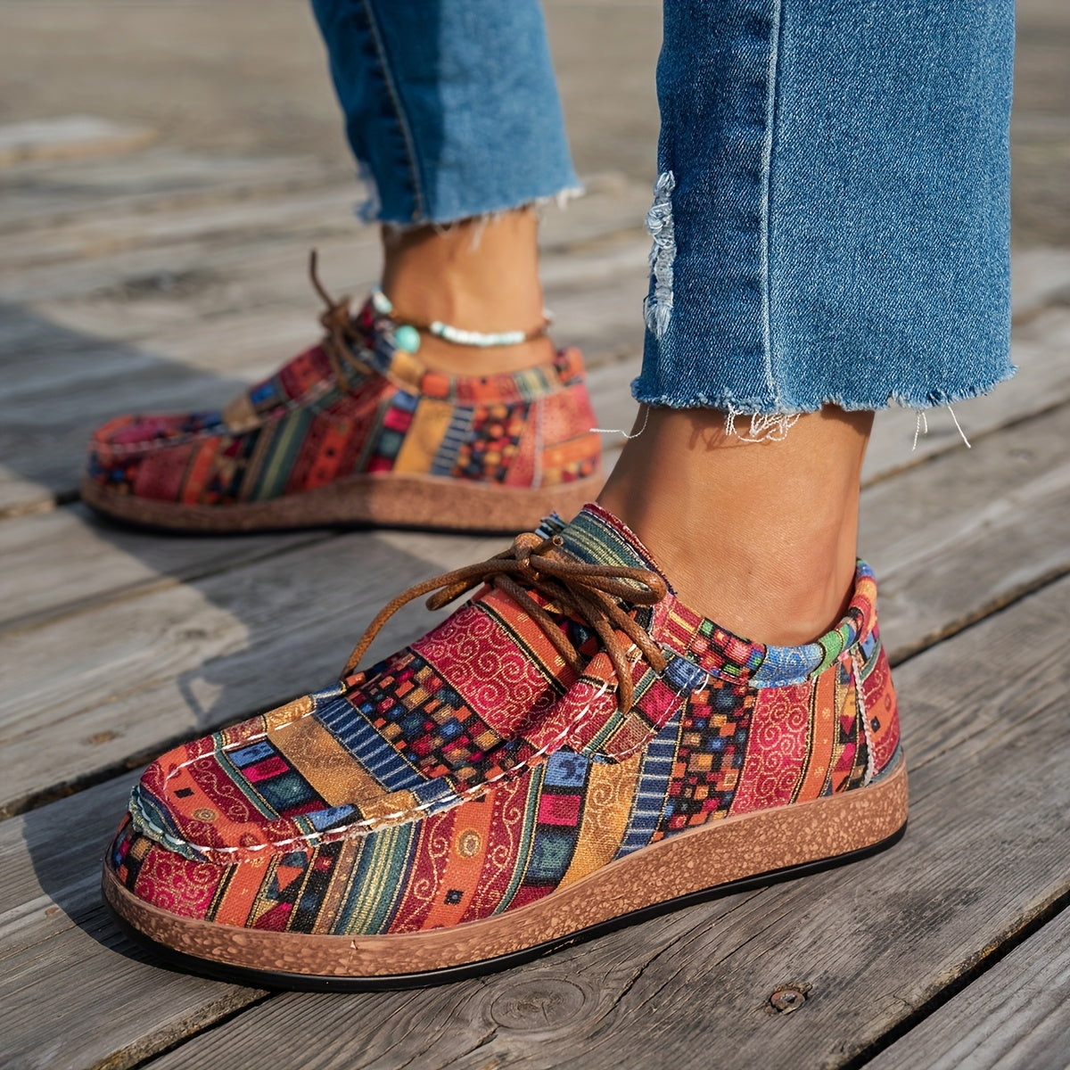 Élise™ | Chaussures Retro Colorées