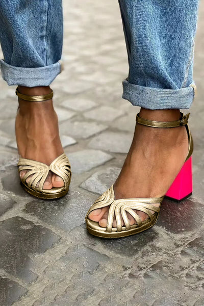 Adèle™ | Escarpins Bicolores Élégants