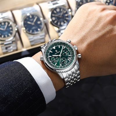 Adrien™ | Montre Chronographe Élégante