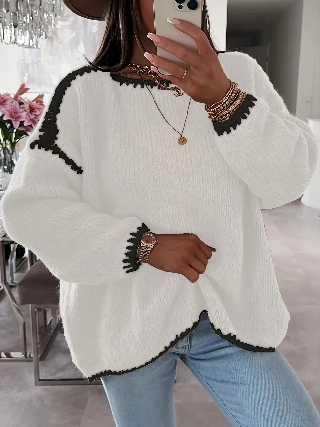 Hélène™ | Pull Classique Douillet