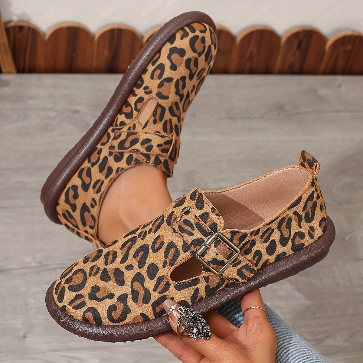 Melani™ | Mocassin Léopard