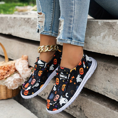 Estelle™ | Mocassins à Imprimés Halloween