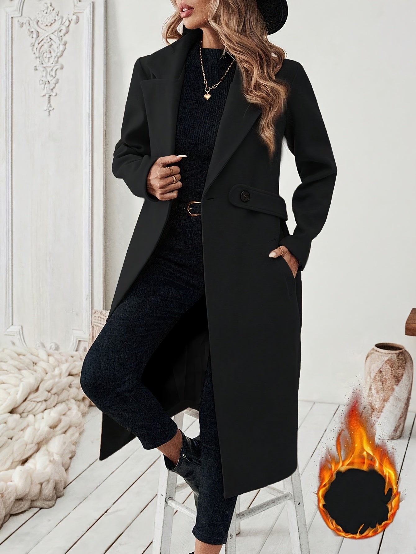 Anaïs™ | Manteau Long Automne