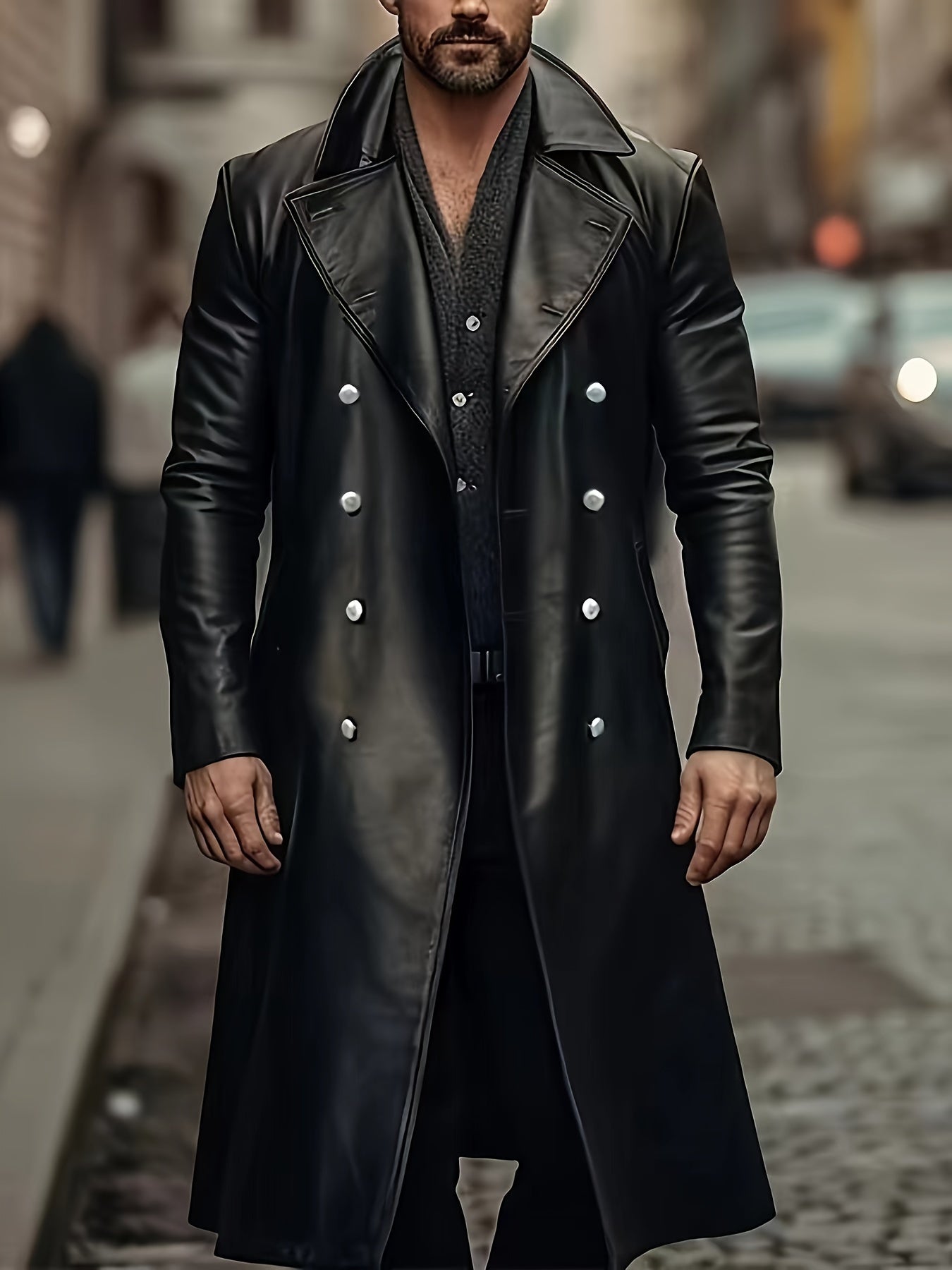 Étienne™ | Trench-coat en cuir