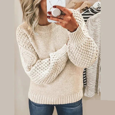 Émilie™ | Pull Motifs Doux