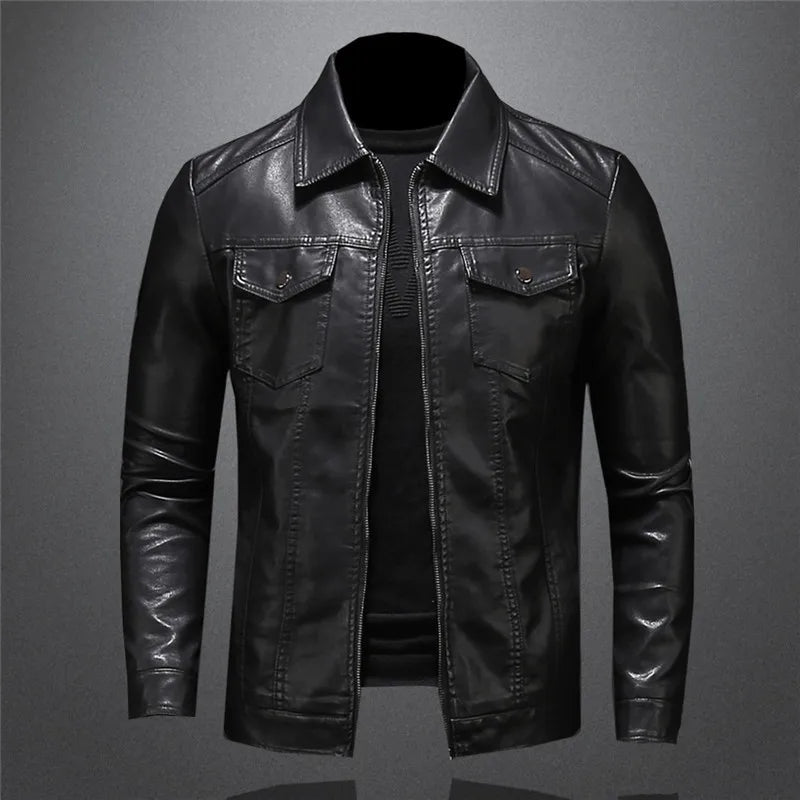 Laurence™ | Veste décontractée en cuir