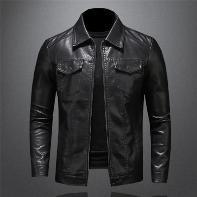 Laurence™ | Veste décontractée en cuir