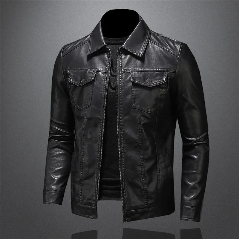 Laurence™ | Veste décontractée en cuir