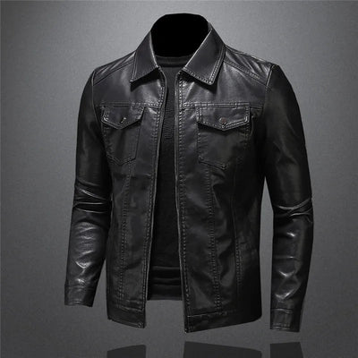 Laurence™ | Veste décontractée en cuir