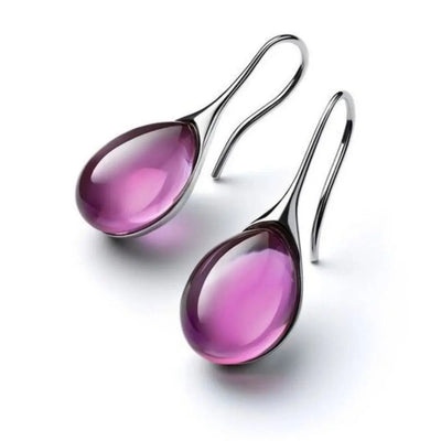 Noor™ | Boucles Cristal Or & Argent