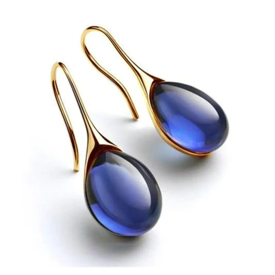 Noor™ | Boucles Cristal Or & Argent