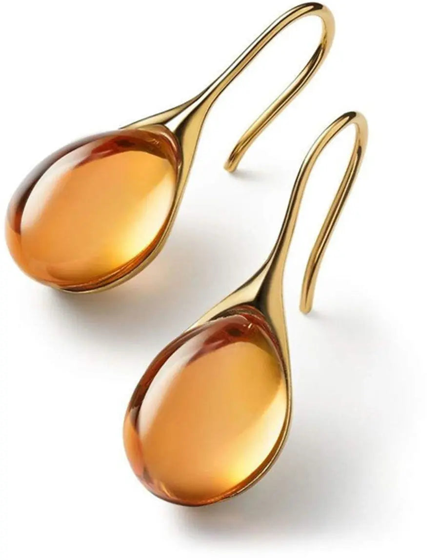 Noor™ | Boucles Cristal Or & Argent
