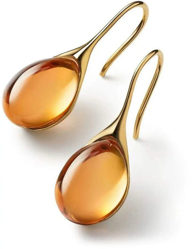 Noor™ | Boucles Cristal Or & Argent