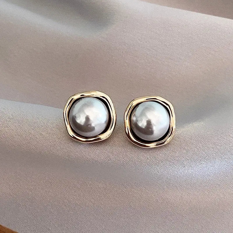Mira™ | Boucles Perle Noire