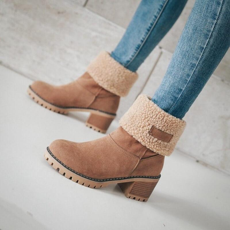 Noémie™ | Bottes Fourrure Chaude