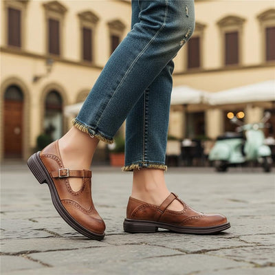 Élise™ | Chaussures Cuir Classiques