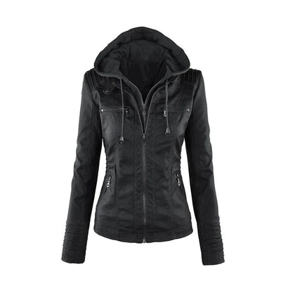 Amélie™ | Veste Cuir Élégante