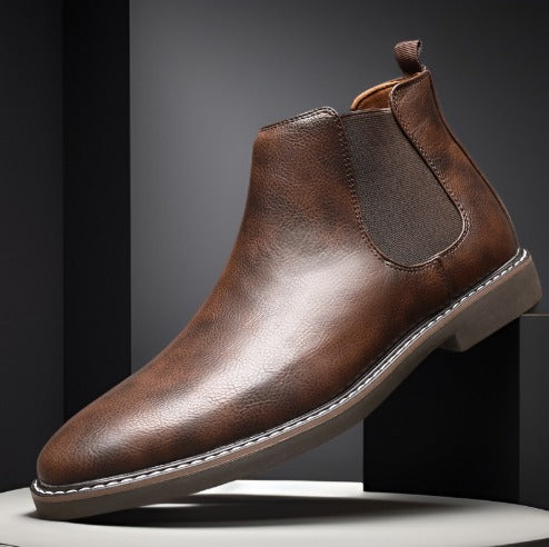 Nicolas™ | Bottines Chelsea En Cuir