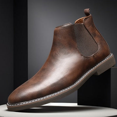 Nicolas™ | Bottines Chelsea En Cuir