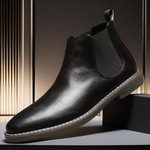 Nicolas™ | Bottines Chelsea En Cuir
