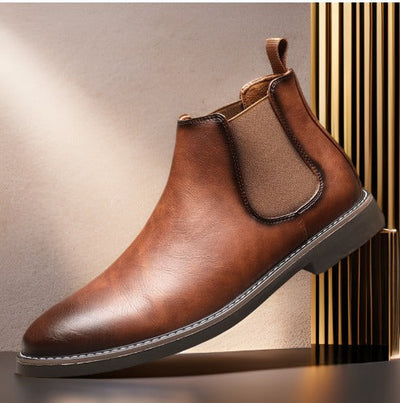 Nicolas™ | Bottines Chelsea En Cuir