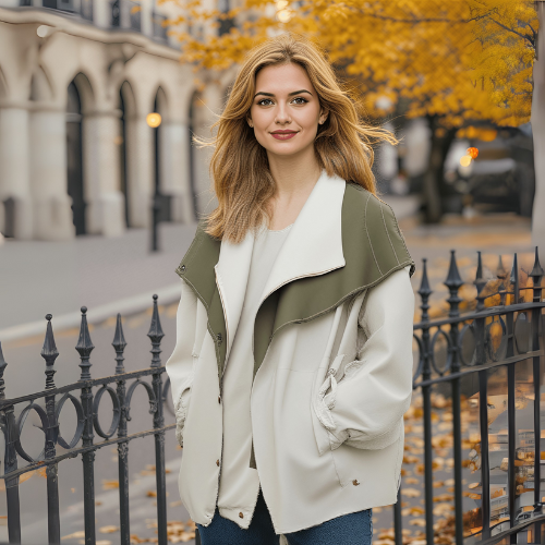 Alva™ | Veste Élégante Imperméable
