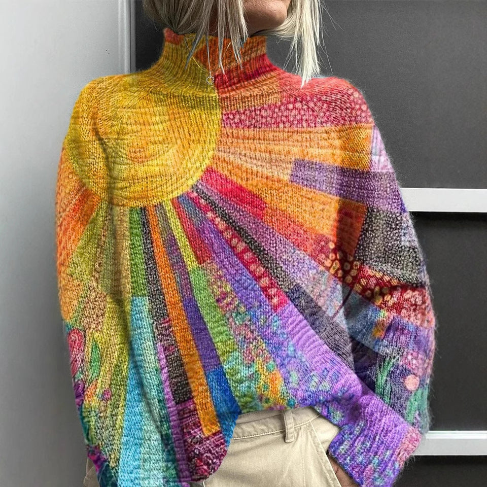 Margaux™ | Pull coloré Soleil