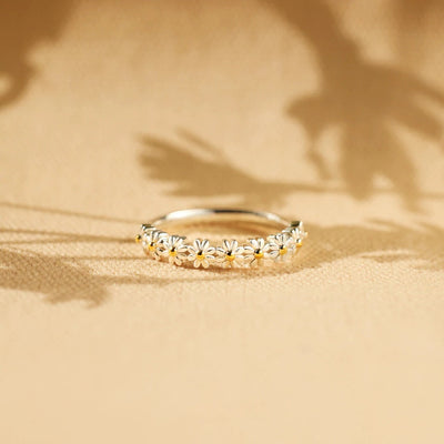 Hélene™ | Bague Fleur Délicate